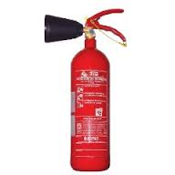 Extintor portátil com 02 kg de Dióxido de Carbono (CO2)