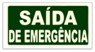 Saída de Emergência